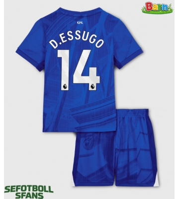 Chelsea Dario Essugo #14 Hemmaställ Barn 2025-26 Kortärmad (+ Korta byxor)